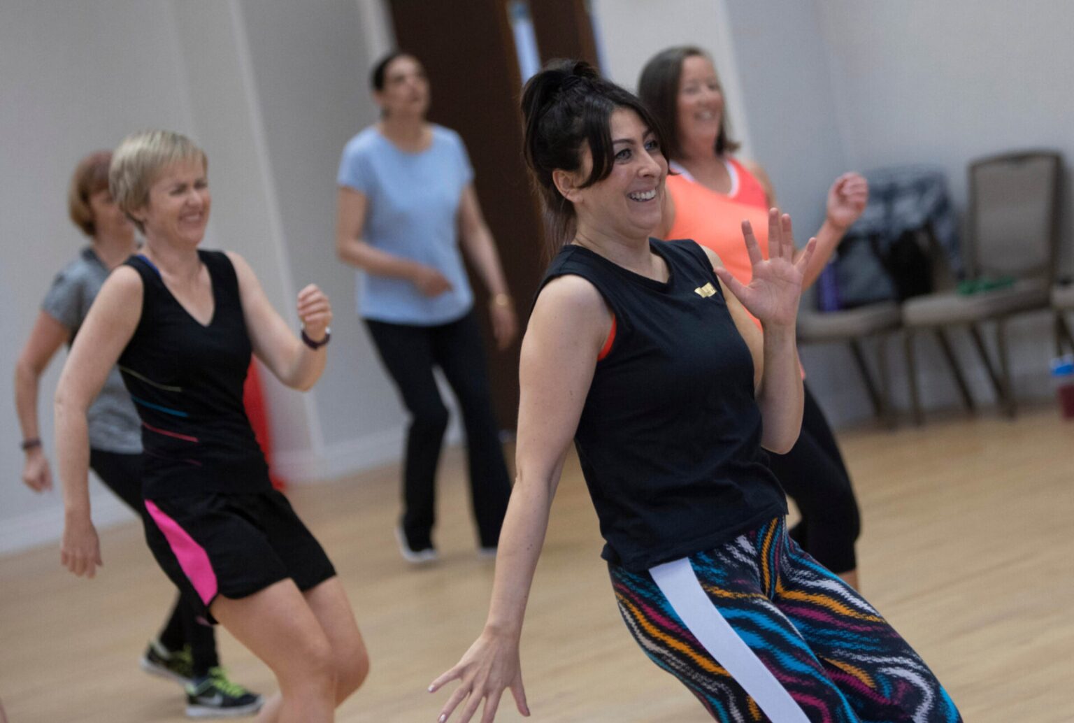 Fitness Class Dancing