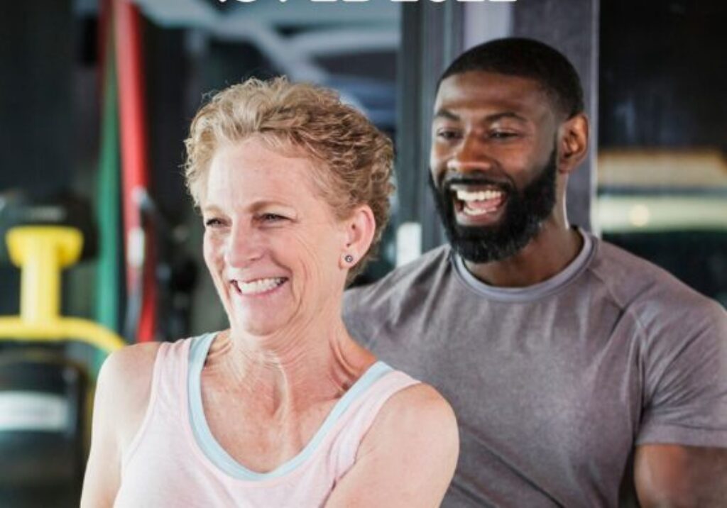 PT and client smiling