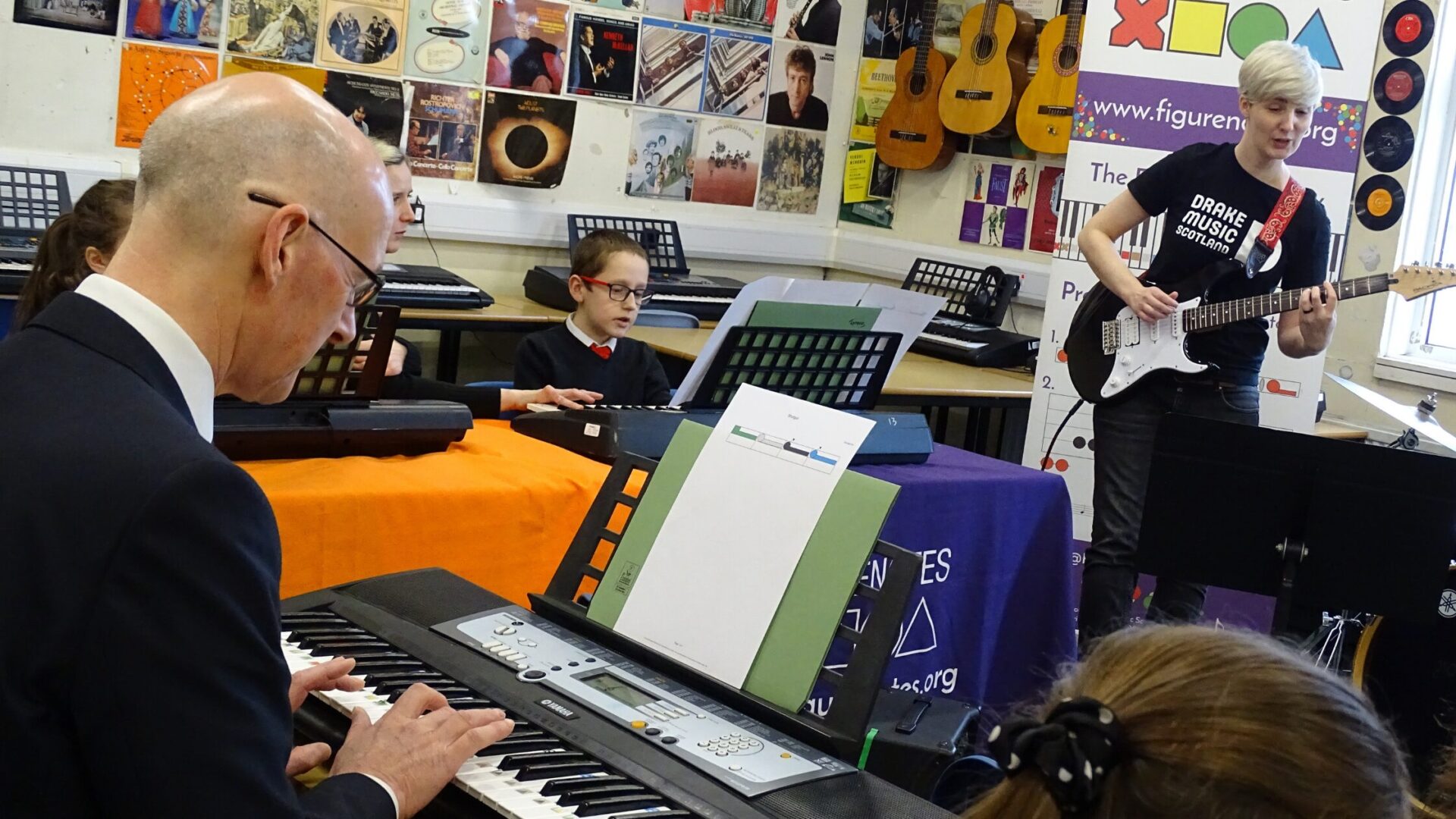 New client, Drake Music Scotland – Hitting the right note