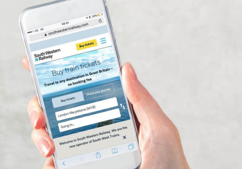 South Western Rail Mobile app