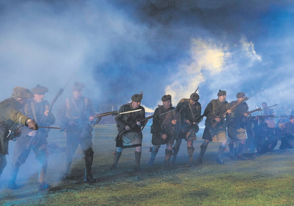 Military Tattoo War Re-enactment
