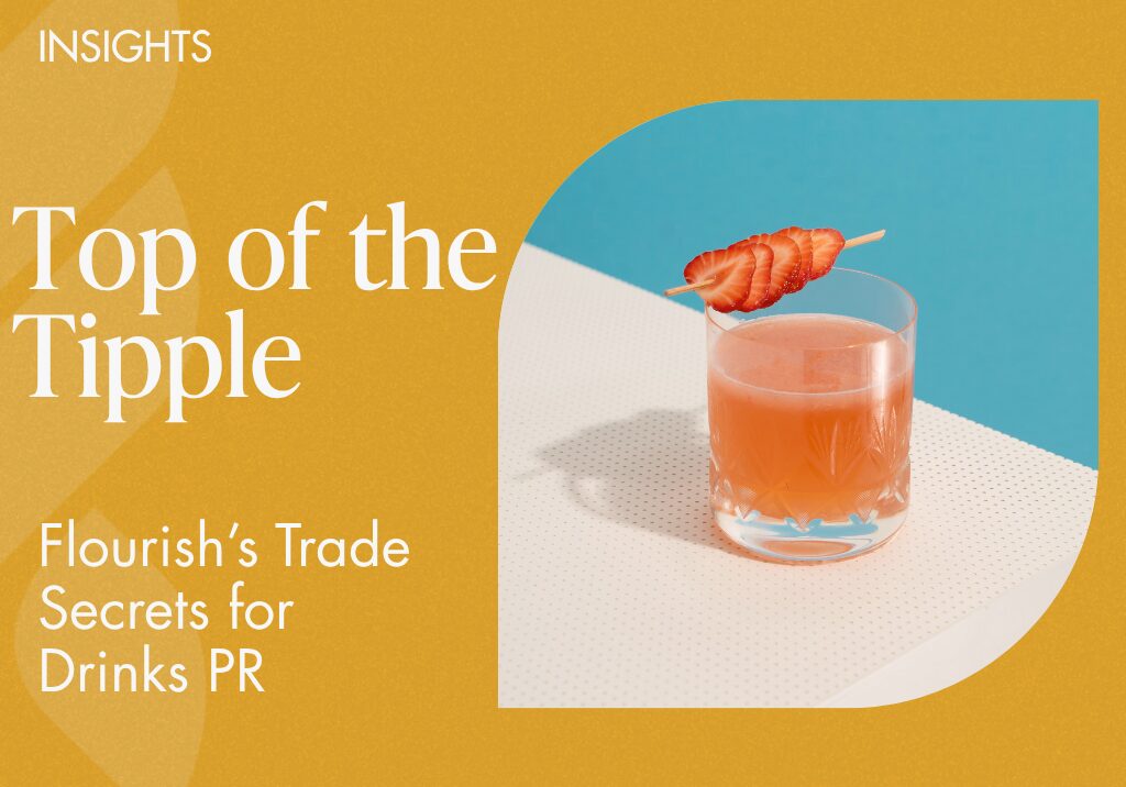 Top of the tipple – trade secrets for Drinks PR