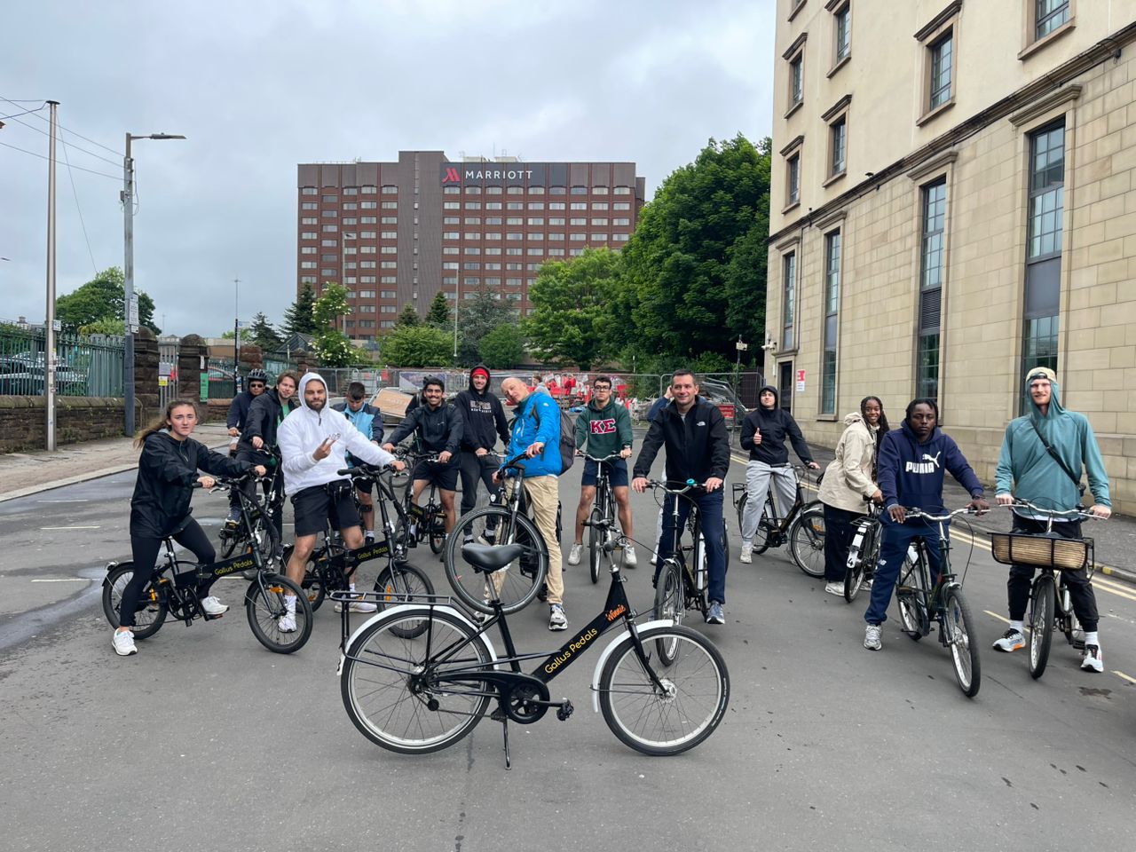 Gallus Pedals Large Group Tour